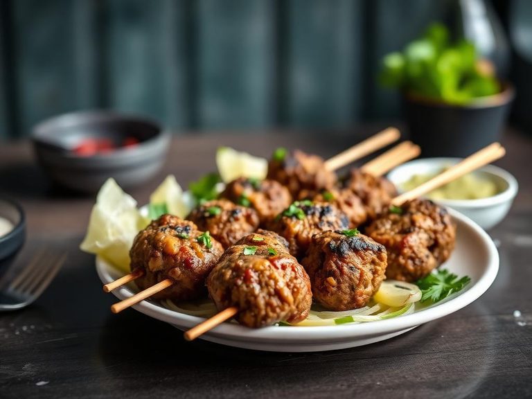 Turkey Kofta Kebabs