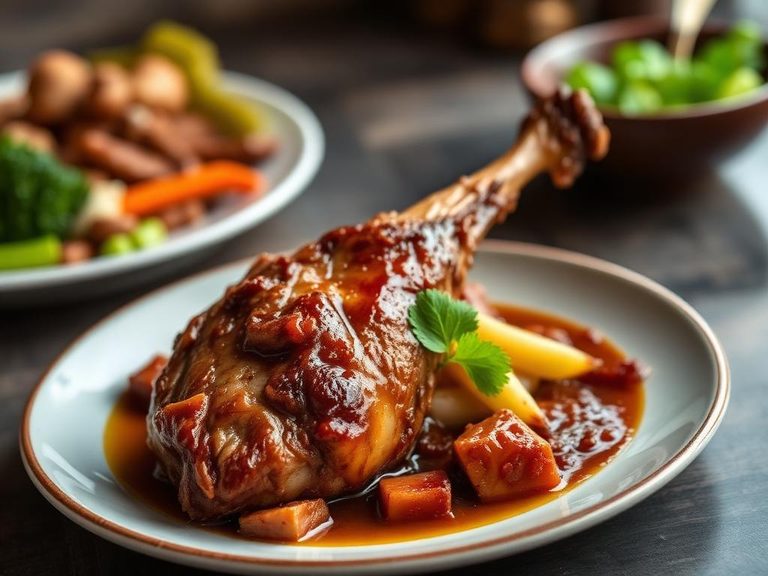 Turkey Leg Adobo