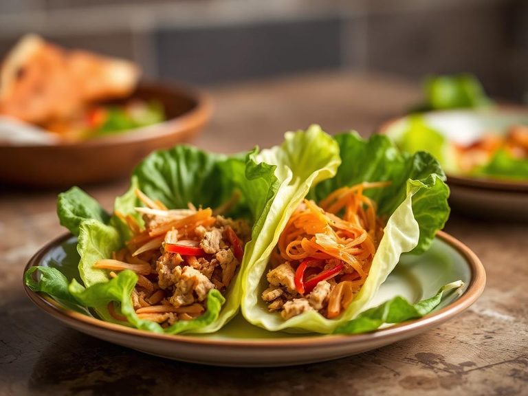 Turkey lettuce wraps
