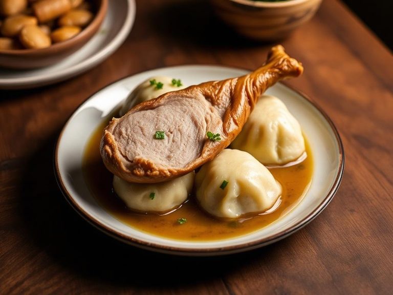 Turkey Neck and Dumplings