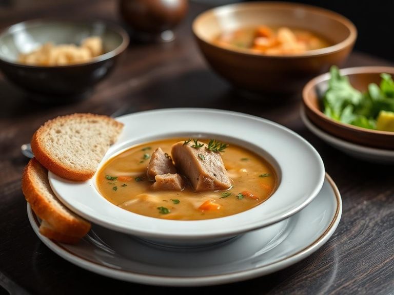 Turkey Neck Soup