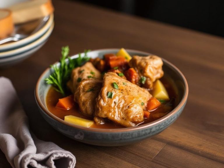 Turkey Neck Stew
