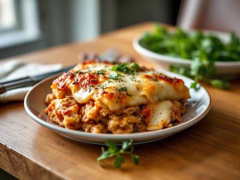 Turkey Parmesan Casserole