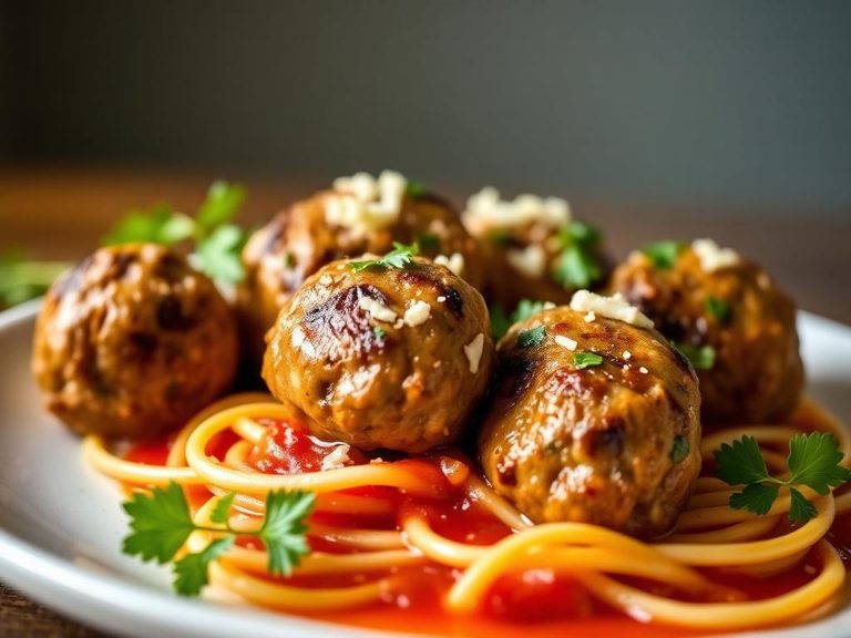 Turkey Parmesan Meatballs