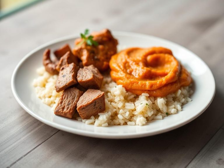 Turkey, Rice, and Carrot Puree