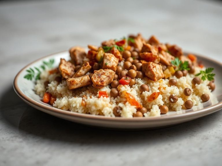 Turkey, Rice, and Pea Blend