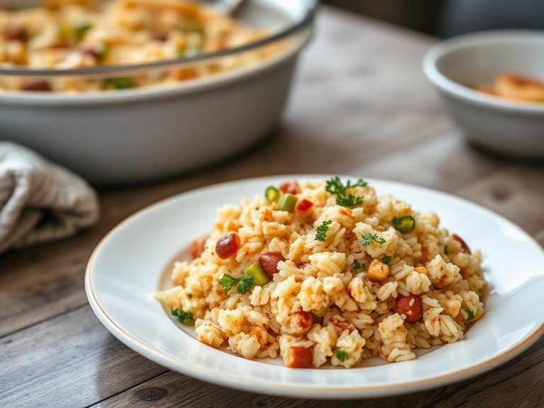Turkey Rice Casserole
