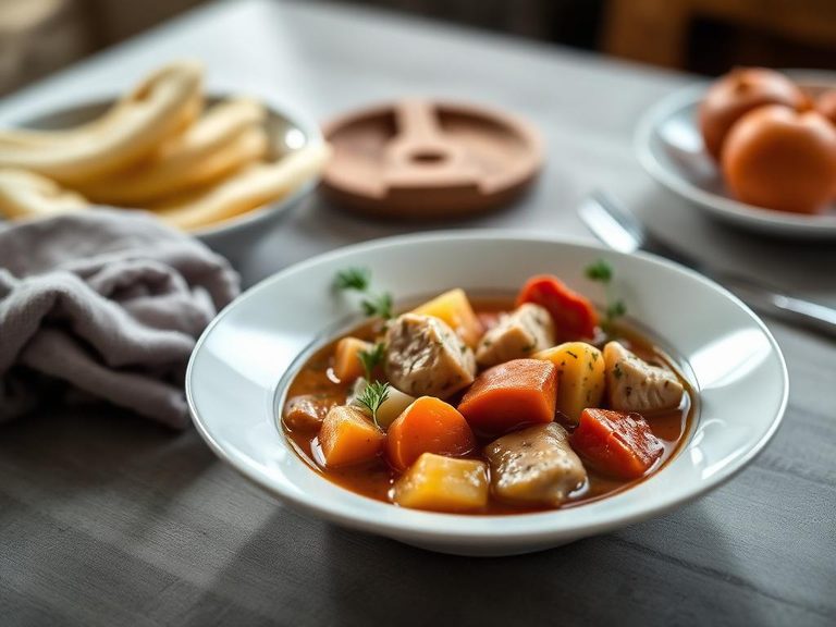 Turkey Stew with Root Vegetables