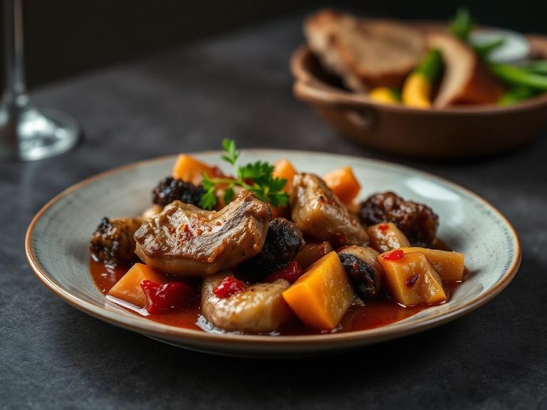 Turkey tail stew