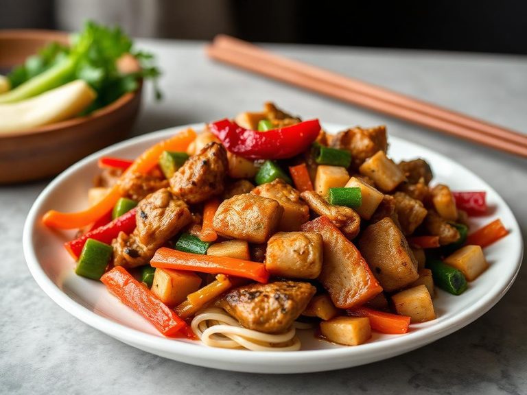 Turkey Vegetable Stir-Fry