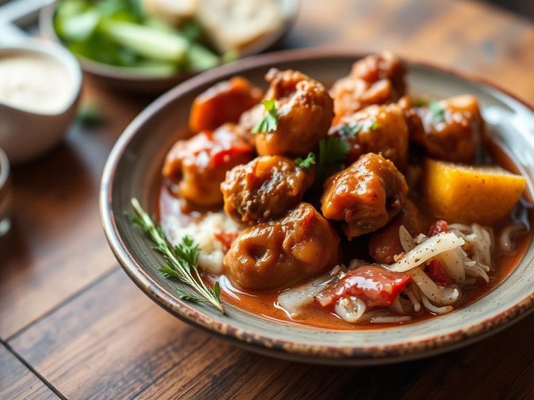 Turkey Wing Stew