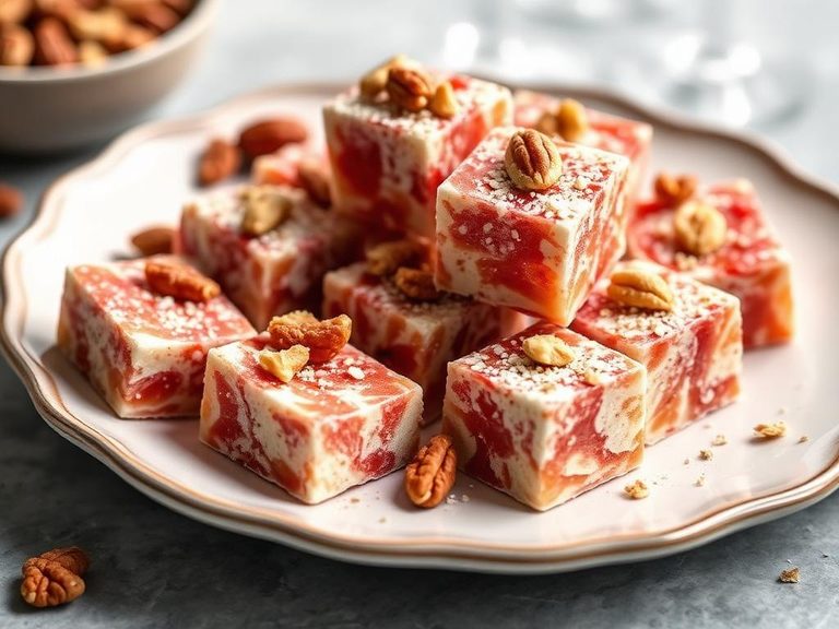 Turkish Delight with Nuts