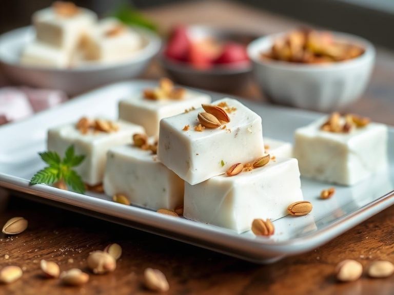 Turkish Delight with Pistachios