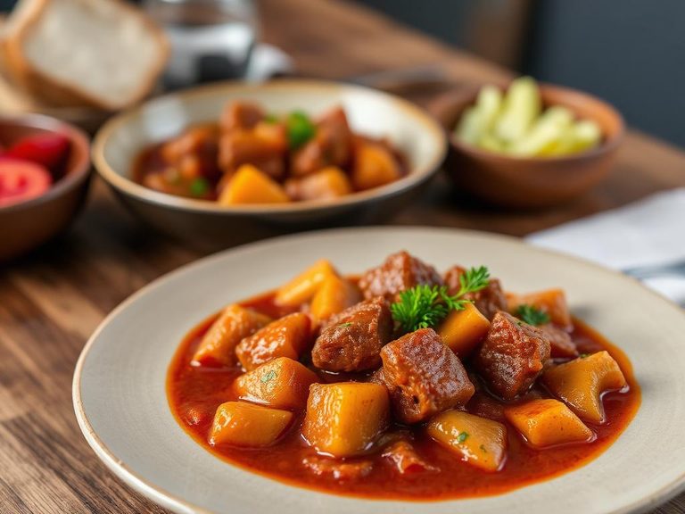 Turnip and Buffalo Stew