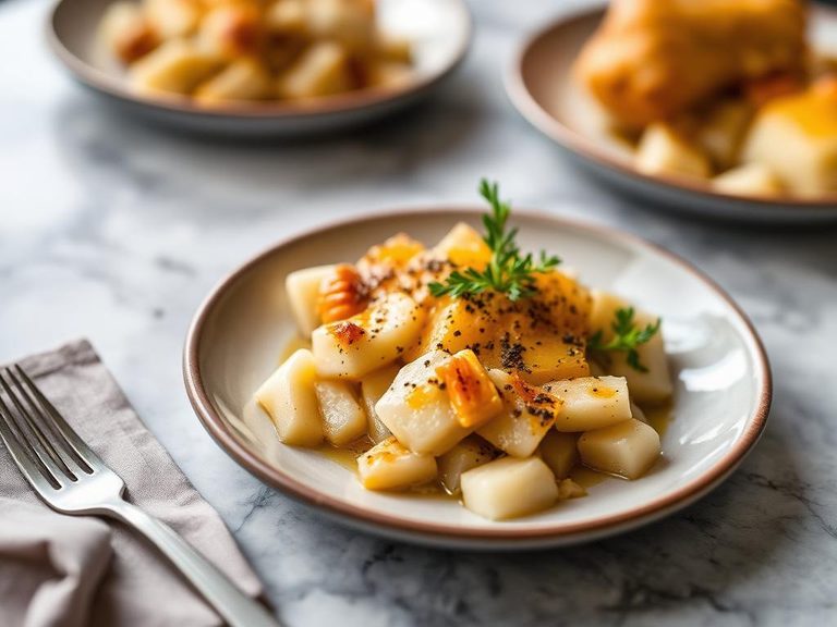 Turnip gratin