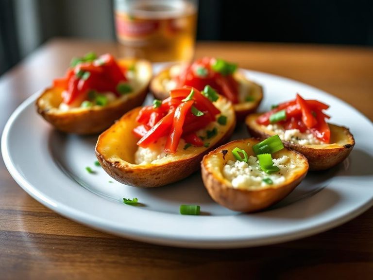 Twice-Baked Potato Skins