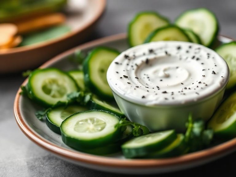 Tzatziki (Greek yogurt and cucumber dip)