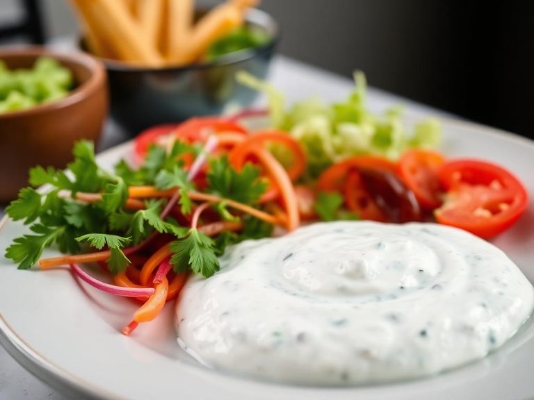 Tzatziki sauce (when made plain)