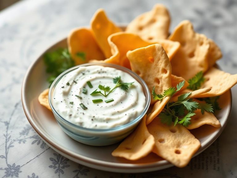 Tzatziki with Pita Chips