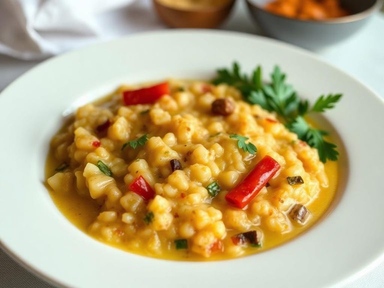 Upma (South Indian savory porridge)