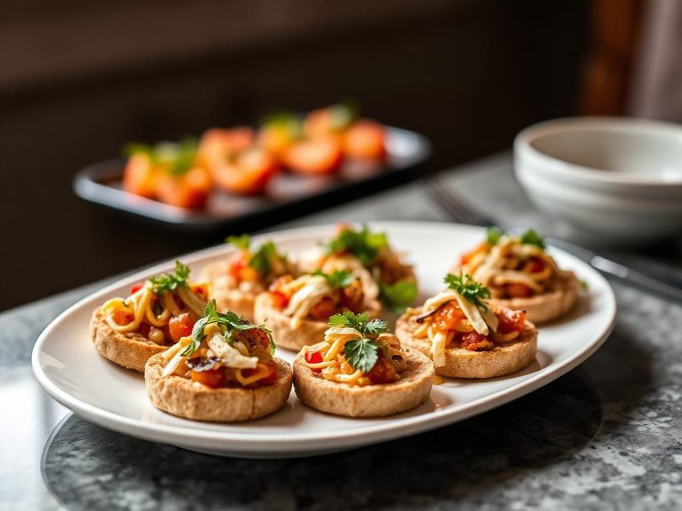 Used as a base for canapés or tostadas