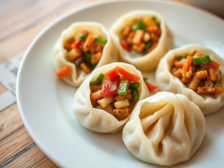 Used as a filling for soft, steamed dumplings
