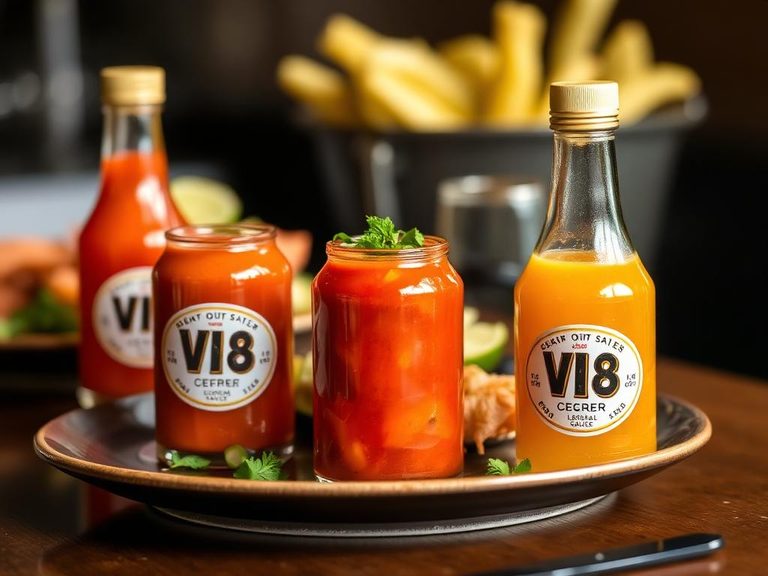 V8-based cocktail sauces