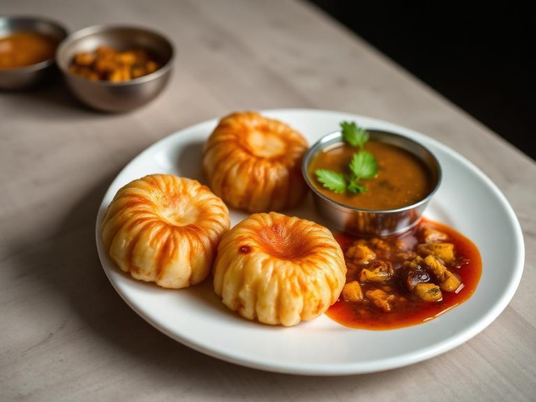 Vada with Sambar