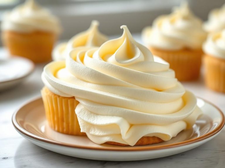 Vanilla buttercream frosting