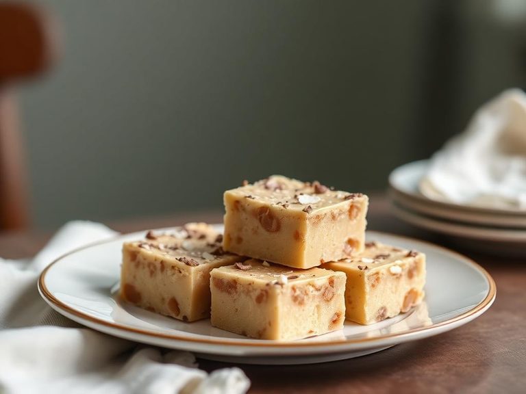 Vanilla fudge squares