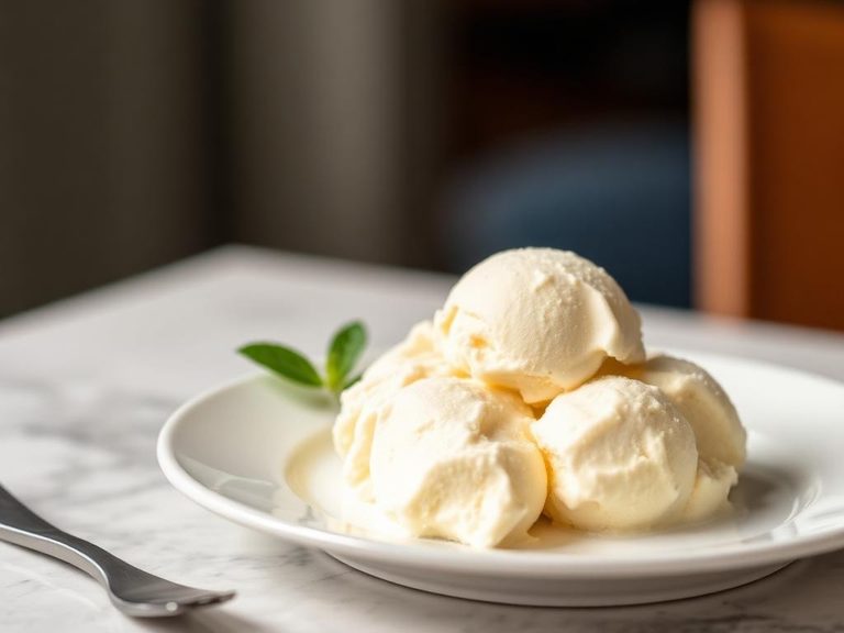 Vanilla ice cream