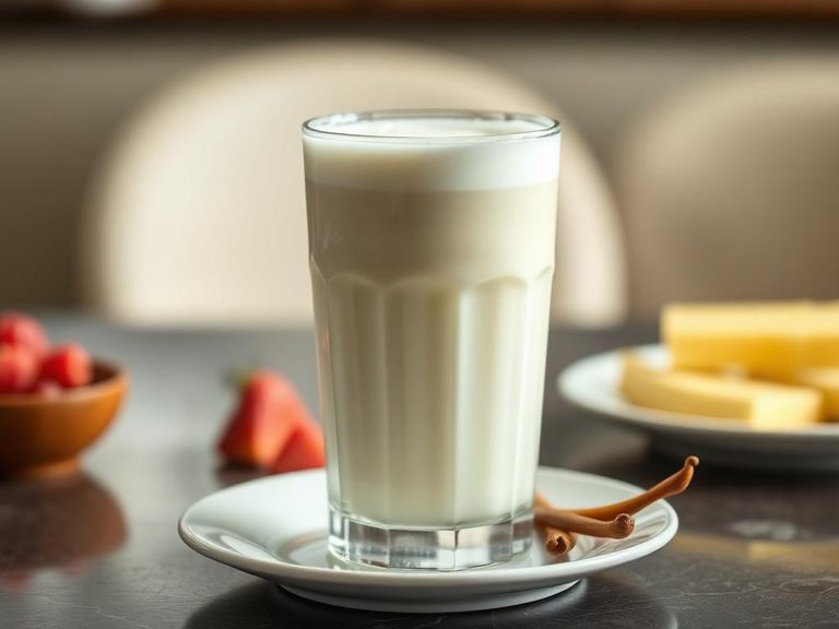 Vanilla milkshake
