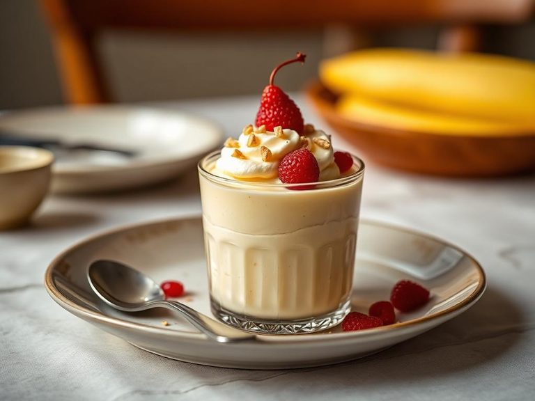 Vanilla Pudding Parfait