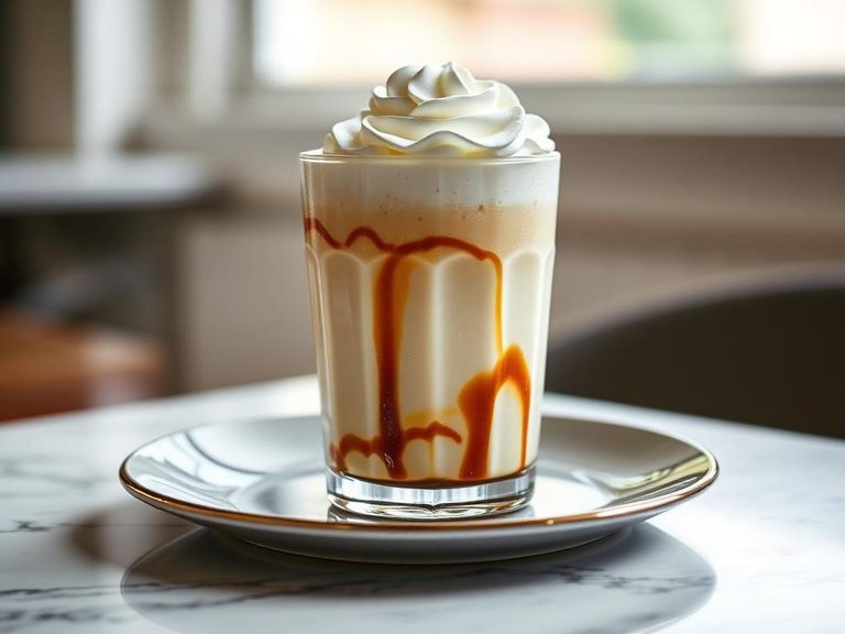 Vanilla Shake with Whipped Cream
