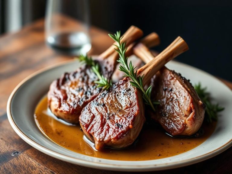 Veal Rib Chops with Rosemary