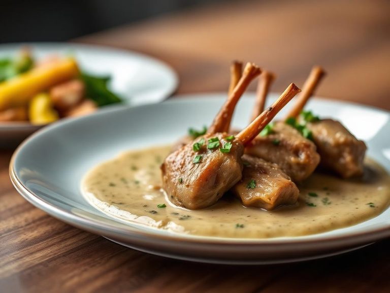 Veal Sweetbreads with Marsala Sauce