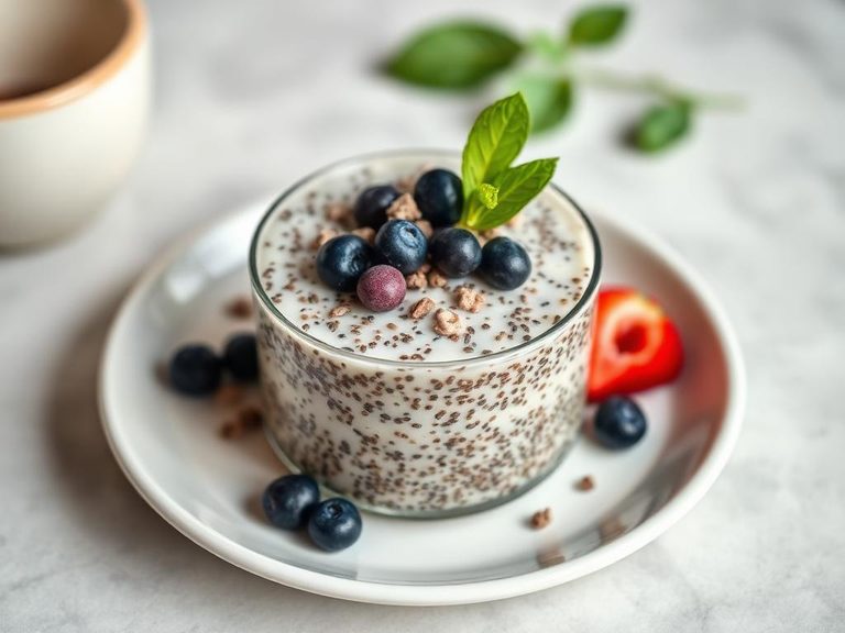 Vegan chia pudding