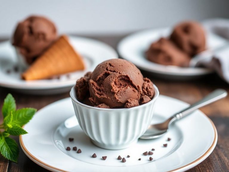 Vegan Chocolate Ice Cream