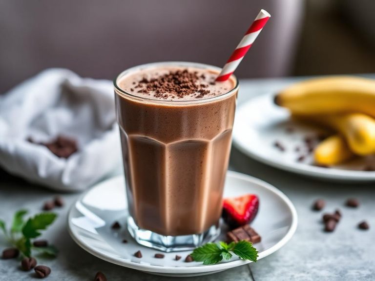 Vegan Chocolate Milkshake