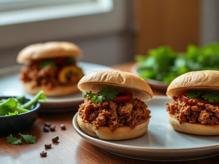 Vegan 'Pulled Pork' Sandwiches