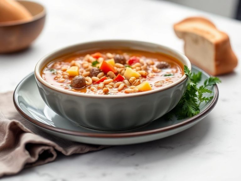 Vegetable Barley Soup