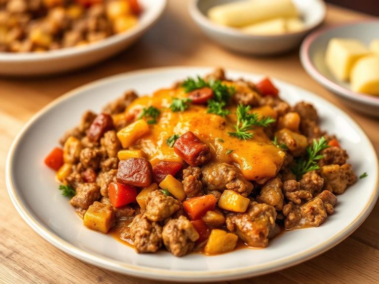 Vegetable Beef Casserole