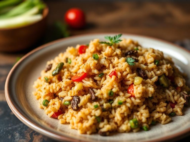 Vegetable Brown Rice Casserole