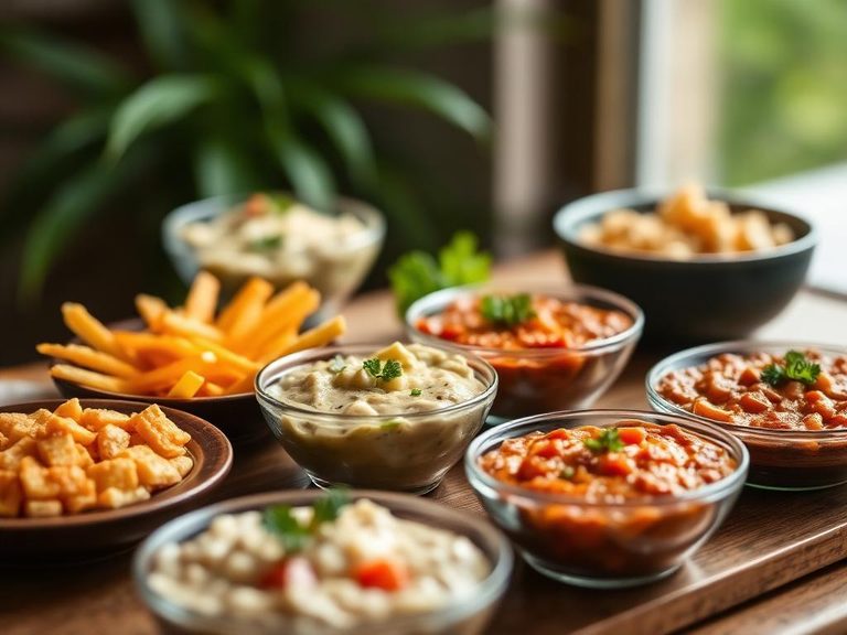 Vegetable dips