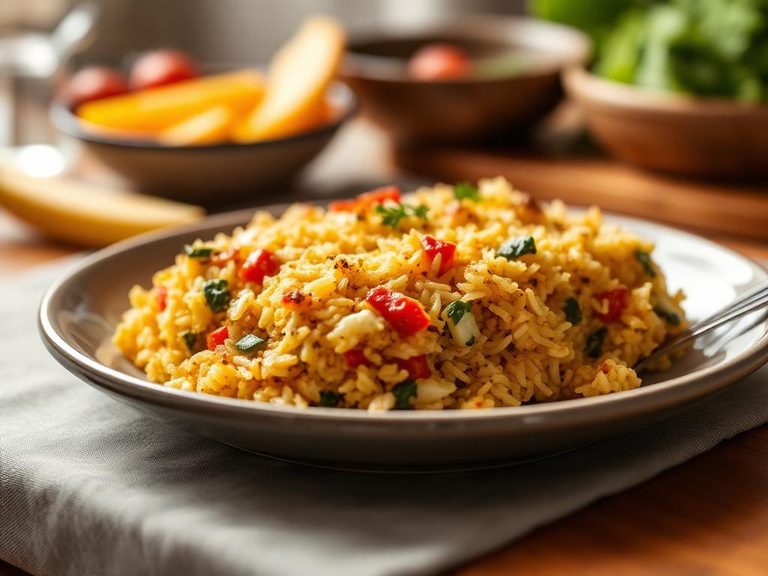 Vegetable Rice Gratin
