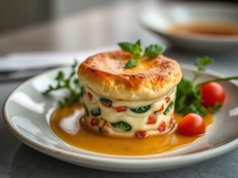 Vegetable Soufflé (with summer squash)