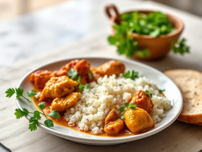 Vegetarian 'Chicken' Curry