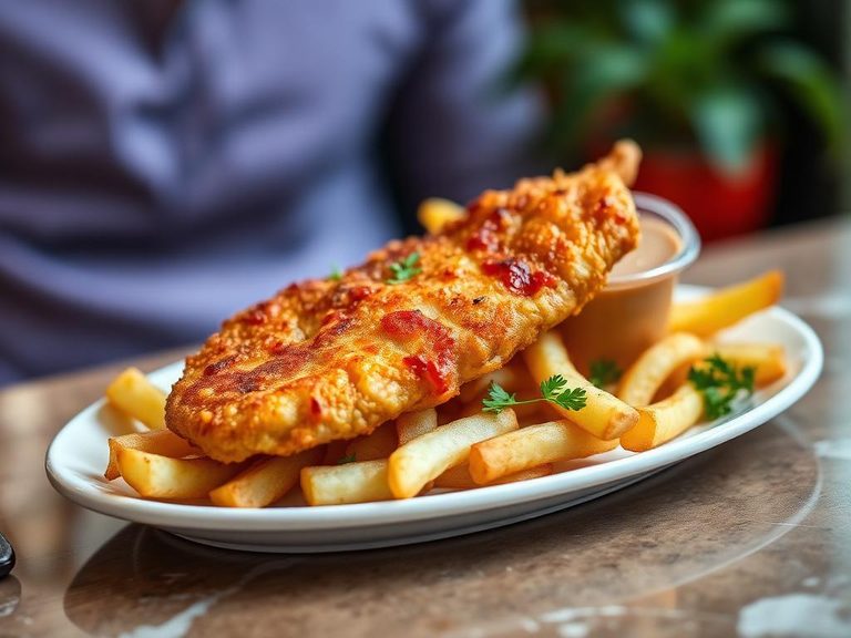 Vegetarian Fish and Chips