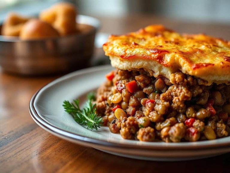Vegetarian Lentil Shepherd's Pie