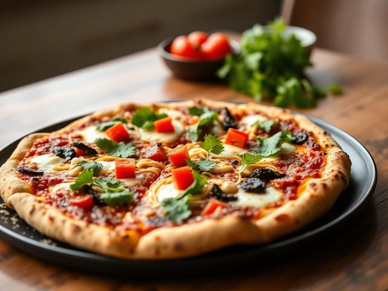 Vegetarian Mexican Pizza